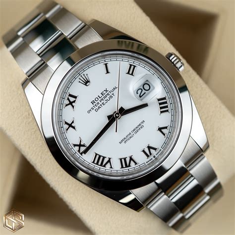 rolex white face roman numerals|rolex white roman dial name.